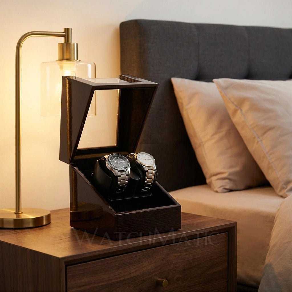 WATCHMATIC Cube Double Watch Winder 14:175M12032 - WatchMatic