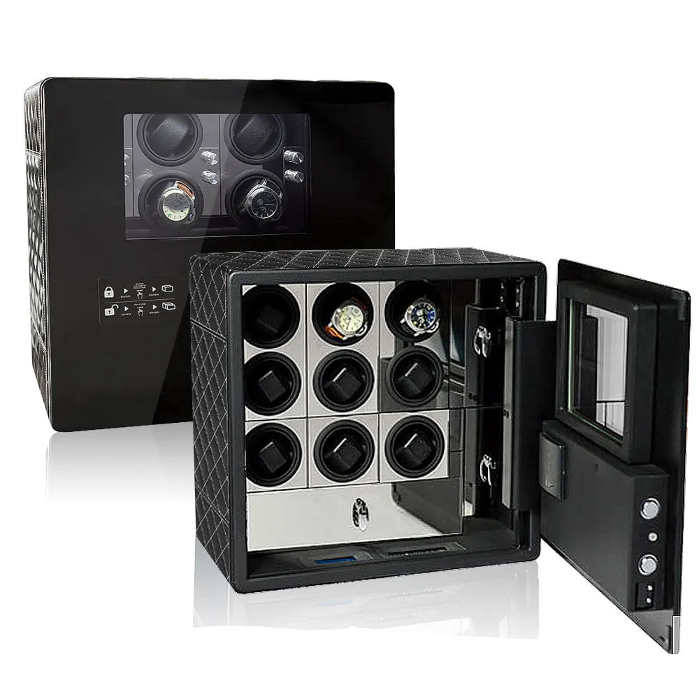 WatchMatic Kovra Vault Series 9 - Watch Winder Safe Box - WatchMatic