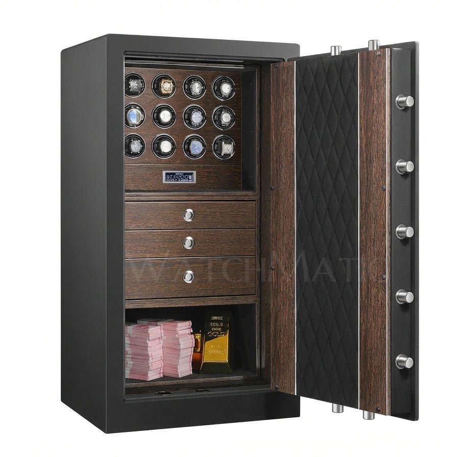 WatchMatic Titan Vault Series – Watch Winder Safe Box - WatchMatic